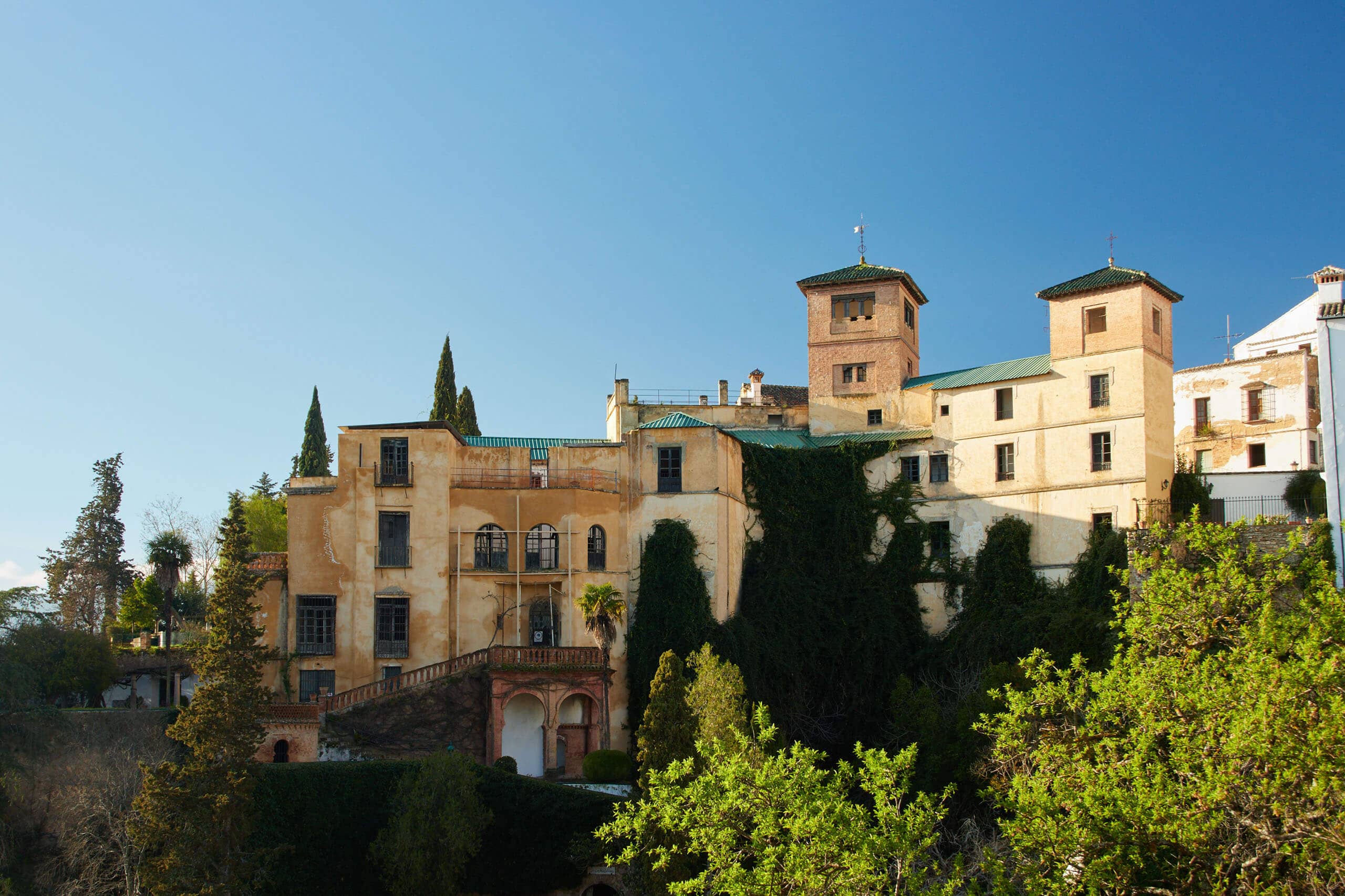 Exterior of the Casa del Rey Moro