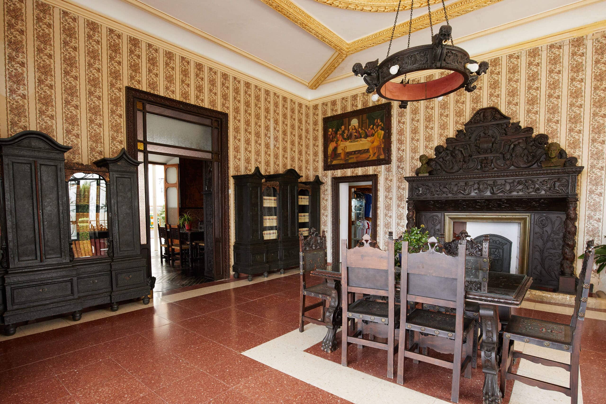 Dining room of Casa Don Bosco
