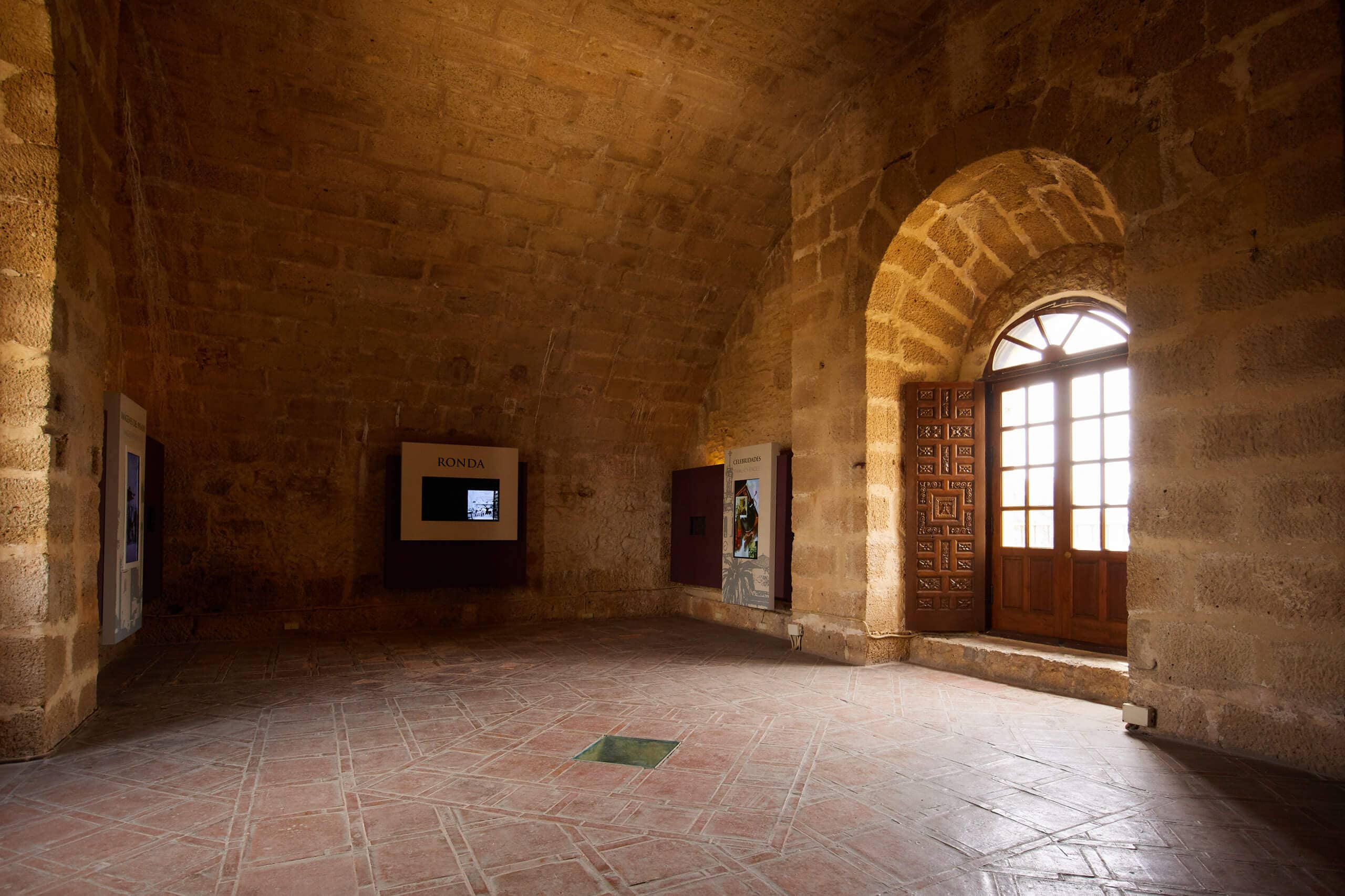 Interior of Puente Nuevo Interpretation Museum