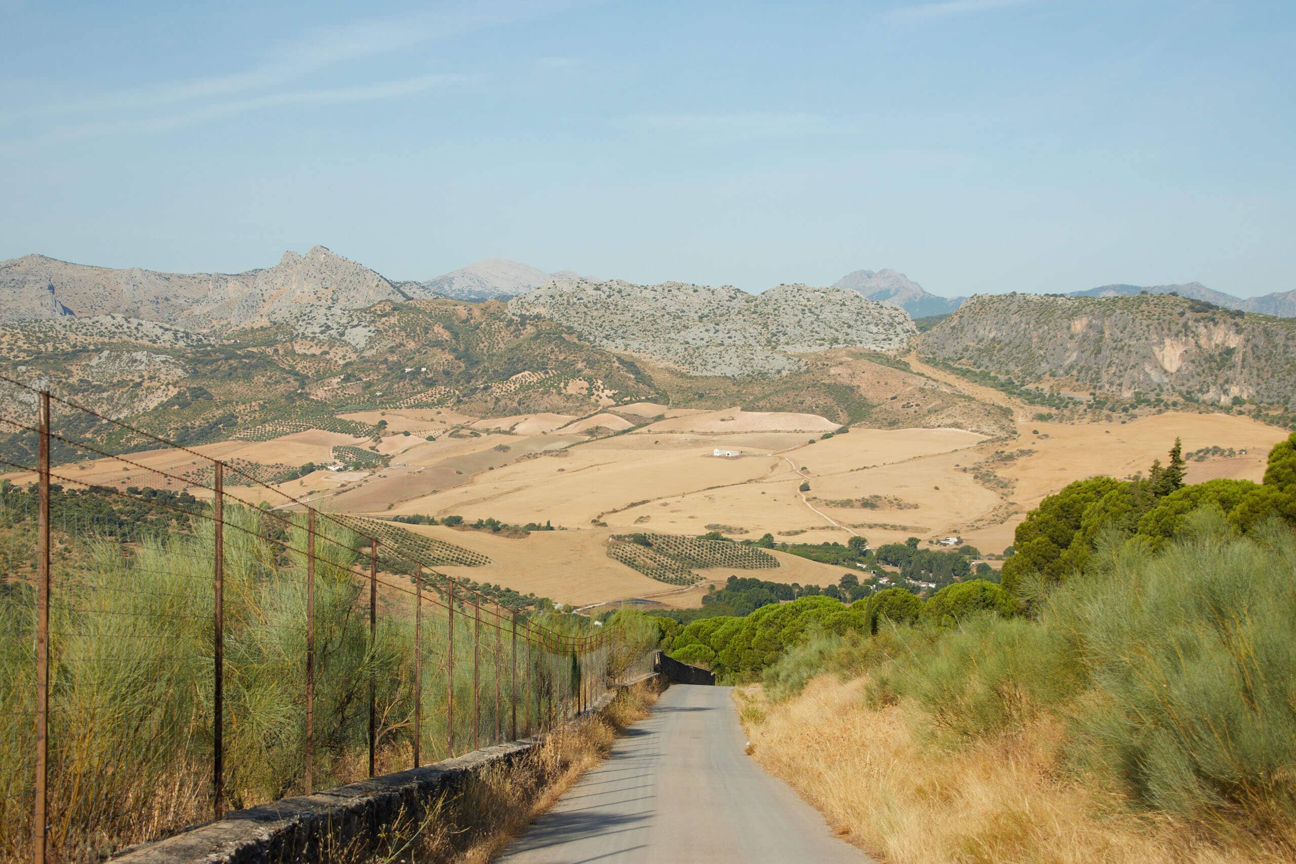 Walking trail in Ronda